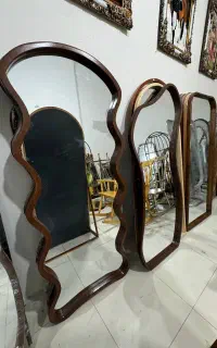 آینه چوبی/آینه قدی/ آینه مینیمال /آینه دفرمه