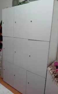 لاکر یا کمد دیواری دوتا ۹تایی کاملا در حد نو