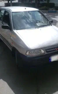 پراید ۸۸دوگانه دست نقره ای