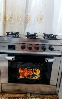 گاز ۵شعله شیشه ای