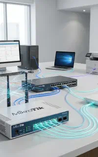 خدمات شبکه ، میکروتیک ، IT