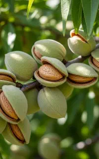 فروش انواع نهال بادام با مغز صادراتی در گیلان