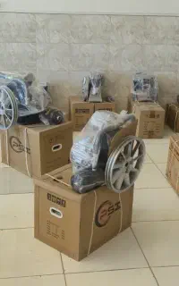 هواساز (سیلندر) و دینام کمپرسور باد
