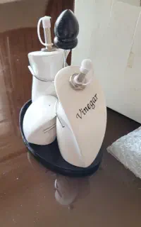 ست نمکدان  آبلیمو وروغن زیتون رو میزی