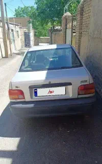پراید صبا مدل ۸۹ نقره ای