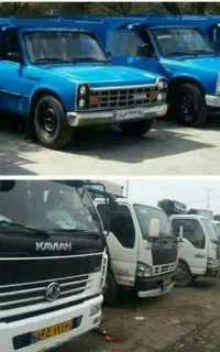 اژانس وانت تلفنی نیسان خاور روباز و مسقف