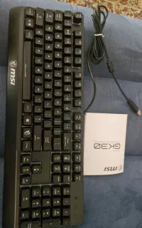 کیبورد msi gk30 در حد نو