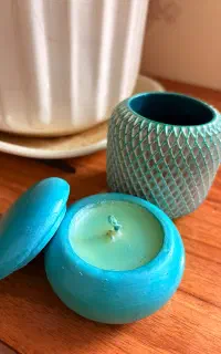 ست زیبای فیروزه ای
