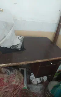 میز مغازه یا میز کامپیوتر چوبی