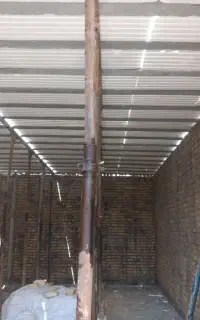 اجرای سقف شناژ ارماتور عمودی سطون فندانسیون