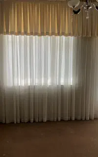 ۳متر پرده حریر و ۴متر یالان