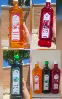 انواع شربت و گلاب دو آتیشه درجه یک