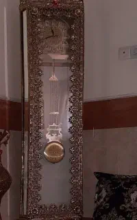 ساعت ایستاده طرح برنز