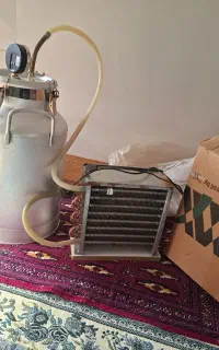 گلابگیر یا عرق بهارگیر با کندانسور برقی