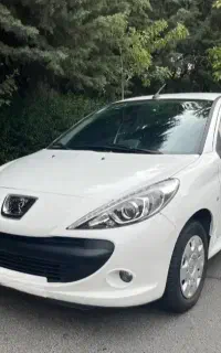 207 اتوماتیک سقف فلزTU5 صفر 1405 تحویل روز