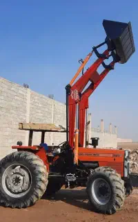 کمپرسی و تراکتور بیل لودری