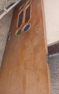 فروش درب چوبی با چارچوب و قفل سالم