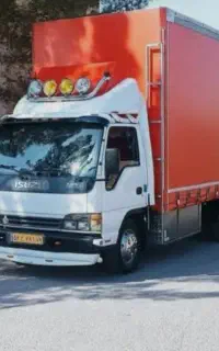اتوبار باربری شریف بار ایسوزو 6متری با 5کارگر