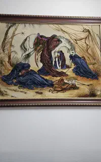 تابلو فرش دستباف