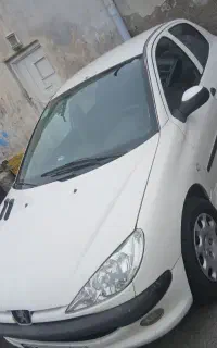 خودرو 206 بدون رنگ مدل 87