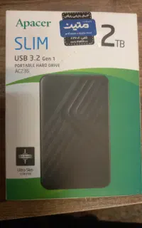 هارد اکسترنال نو با گارانتی متینApacer 2TB