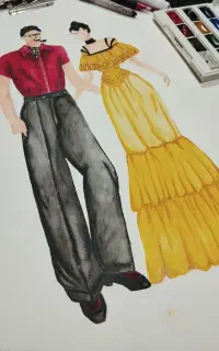 طراحی لباس