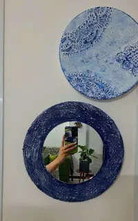 تابلو وکوچه وبشقاب ‌....‌پتینه ای