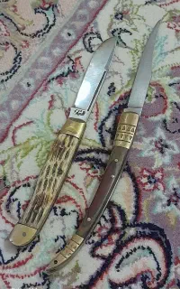 چاقو دسته شاخ قدیمی کلکسیونی