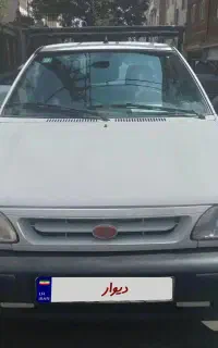 پراید وانت مدل ۱۴۰۳ بی رنگ با باربند