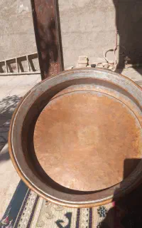 تشت مسی کلکسیونی