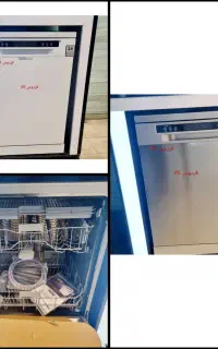 ظرفشویی تاکنو 14نفره طرح بوش سفید سیلور