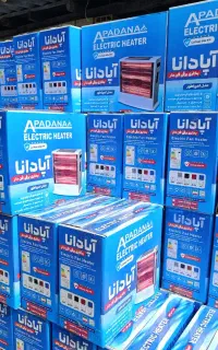بخاری برقی 5 شعله فن دار با کیفیت عالی فقط ۷/۳۰۰