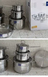 سرویس ۱۲ پارچ استیل اصلی کرکماز