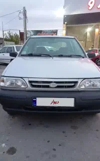 پراید 86 دوگانه کارخانه بدون رنگ