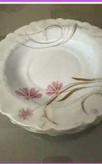 بشقاب استفاده نشده