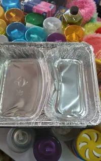 ظروف المنیوم دوخانه و سه خانه