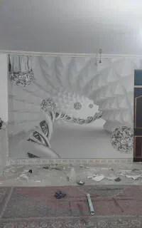کاغذ دیواری و پوستر سه بعدی