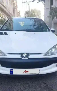 پژو ۲۰۶ v8 sd مشابه صفر کم کار کلکسیونی زیر قیمت