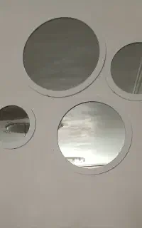 آینه گرد ۵تایی