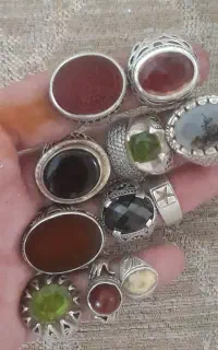 انگشتر نقره دستساز
