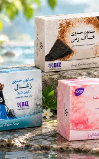 صورتی سفید و زیبا با صابون های Dr.Biz.