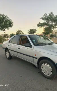 پژو 405 بی رنگ 89 داخل کرم