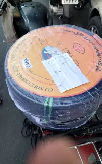 کابل برق روکش دار ۳ در  ۲.۵، کلاف کامل