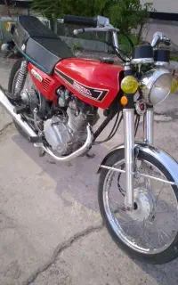 هندا 125  مدل 86 پلاک ملی