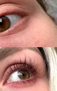 مژه و ابروی طبیعی بدون کاشت