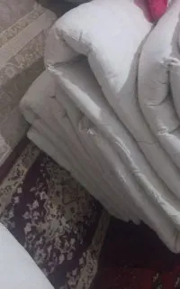 تشک پنبه ی باچندتابالشت پر