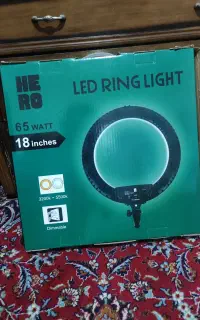 رینگ لایت هیرو 65 وات معاوضه با گوشی