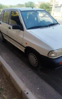 پراید 89 سفید دوگانه دستی