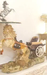 میز تلفن آنتیک و سالم