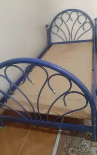 تخت خواب فلزی به همراه تشک